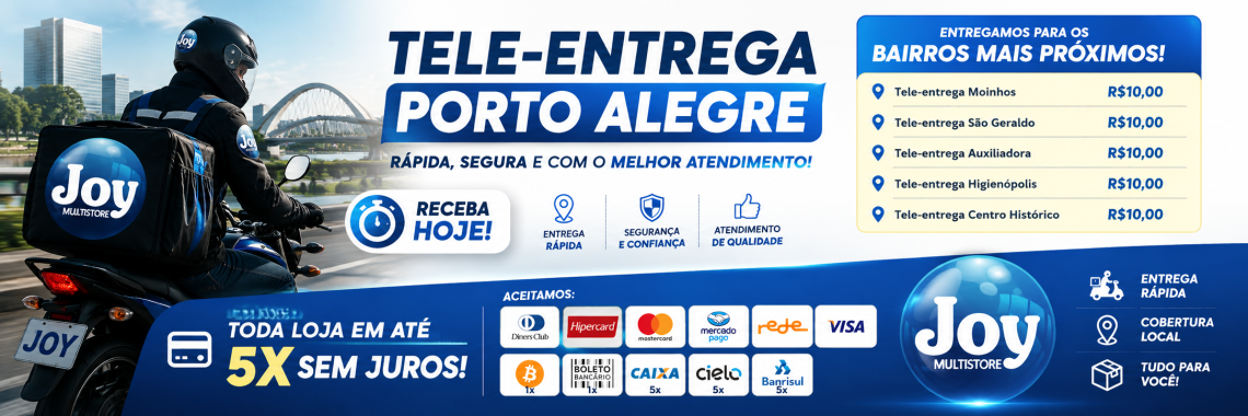Tele-entrega em Porto Alegre