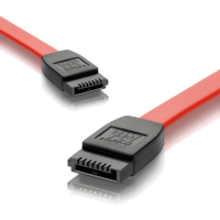 Cabo de Dados SATA 50cm PC-CBST04 180°/180° Plus Cable Cabo de Dados SATA 50cm PC-CBST04 180°/180° Plus Cable
