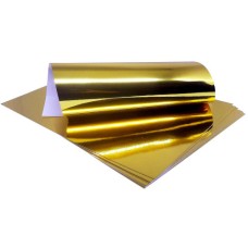 Papel Laminado Dourado A4 250g 5 unidades Ultra Megaton Papel Laminado Dourado A4 250g 5 unidades Ultra Megaton