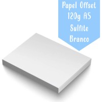 Papel Offset A5 120G Branco 250 Folhas Ultra Megaton Papel Offset A5 120G Branco 250 Folhas Ultra Megaton