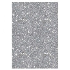 Papel Glitter Prata A4 180G 5 Folhas Ultra Megaton
