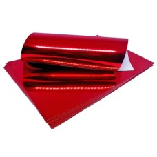 Papel Laminado Vermelho Vinho A4 250g 5 Folhas Ultra Megaton Papel Laminado Vermelho Vinho A4 250g 5 Folhas Ultra Megaton