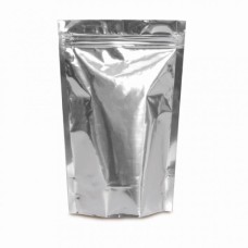 Saco Metalizada Prata com Zíper 17x24 10 unidades Saco Metalizada Prata com Zíper 17x24 10 unidades
