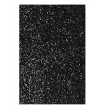 Papel Glitter Preto A4 180G 5 Folhas