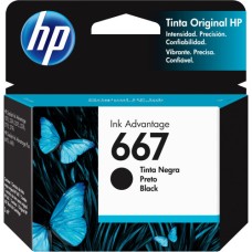 Cartucho HP 667 Preto Original 3YM79AL – 2ml Cartucho HP 667 Preto Original 3YM79AL – 2ml