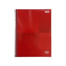 Caderno 80 Folhas 1 Matéria Capa Dura Zip Tilibra