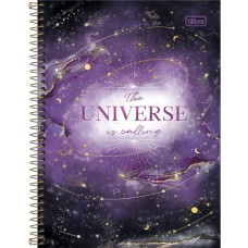 Caderno 80 Folhas 1 Matéria Capa Dura Cosmic Tilibra