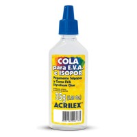 Cola EVA e Isopor 35g Acrilex Cola EVA e Isopor 35g Acrilex