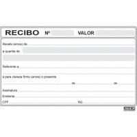 Recibo Comercial Com Canhoto 140x89mm São Domingos Recibo Comercial Com Canhoto 140x89mm São Domingos
