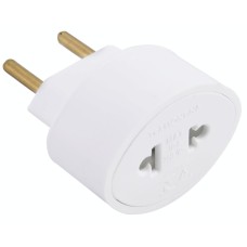 Adaptador de Tomada Benjamin 2P 10A 250V Branco 57400094 Tramontina Adaptador de Tomada Benjamin 2P 10A 250V Branco 57400094 Tramontina