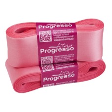 Fita de Cetim Nº 9 38mm Rosa Pétala 10 metros Progresso