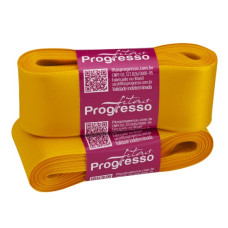 Fita de Cetim Nº 9 38mm Amarelo Ouro 10 metros Progresso Fita de Cetim Nº 9 38mm Amarelo Ouro 10 metros Progresso