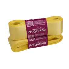 Fita de Cetim Nº 9 38mm Amarelo Canário 10 metros Progresso Fita de Cetim Nº 9 38mm Amarelo Canário 10 metros Progresso