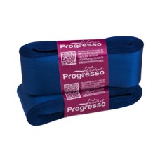 Fita de Cetim Nº 9 38mm Azul Pavão 10 metros Progresso Fita de Cetim Nº 9 38mm Azul Pavão 10 metros Progresso