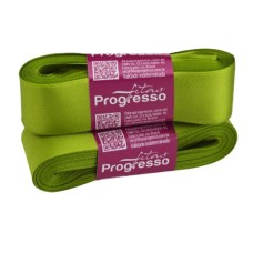 Fita de Cetim Nº 7 30mm Verde Folha 10 metros Progresso Fita de Cetim Nº 7 30mm Verde Folha 10 metros Progresso