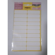 Etiqueta Termocolante para Tecidos 114x173mm Pimaco – Envelope com 20 Unidades Branca Etiqueta Termocolante para Tecidos 114x173mm Pimaco – Envelope com 20 Unidades Branca