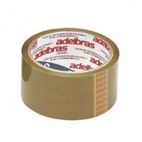 Fita Adesiva Marrom 48mmx40m Adelbras Mod3802 Fita Adesiva Marrom 48mmx40m Adelbras Mod3802