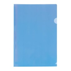 Pasta L A4 Azul New Line Polibras com 1 unidade Pasta L A4 Azul New Line Polibras com 1 unidade