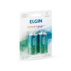 Pilha Alcalina C LR14 1.5V com 2 82156 Elgin