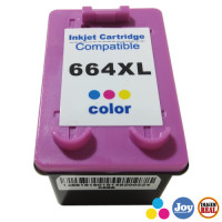 Cartucho HP 664XL Colorido Compatível 12ML Cartucho HP 664XL Colorido Compatível 12ML