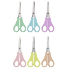 Tesoura escolar Plus Pastel Trend Leo&Leo