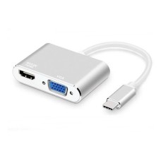 Adaptador Usb-C X Hdmi Vga 1945 At-Tpc-Hd+Vga Adaptador Usb-C X Hdmi Vga 1945 At-Tpc-Hd+Vga