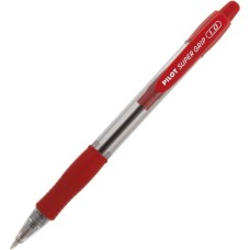 Caneta Esferográfica Média 1.0mm S.GRIP BPGP-10R-M Vermelho Pilot Caneta Esferográfica Média 1.0mm S.GRIP BPGP-10R-M Vermelho Pilot