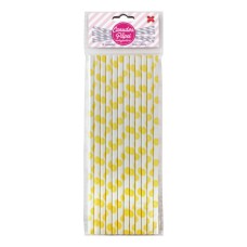 Canudo de Papel Laranjinhas 6mmx20cm 4354 com 12 Unidades Make+