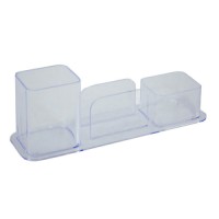 Porta Lápis Canetas e Lembretes Cristal Dello