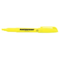 Caneta Marca Texto Amarelo Masterprint