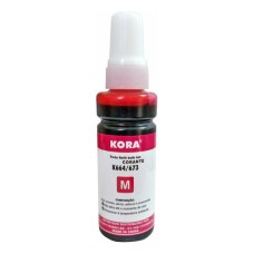 Tinta Epson T664 T673 Magenta 70ml Kora Compatível