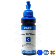 Garrafa de Tinta HP Ciano 100ml Kora Garrafa de Tinta HP Ciano 100ml Kora