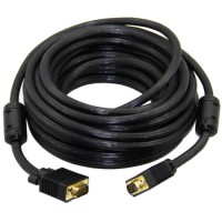 Cabo VGA SVGA Gold com Filtro 5 metros Conectores Banhados a ouro PlusCable PC MON5002 Cabo VGA SVGA Gold com Filtro 5 metros Conectores Banhados a ouro PlusCable PC MON5002