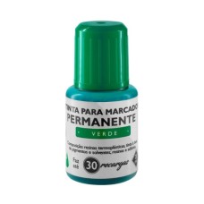 Tinta para Marcador Permanente 20ml TR7004 Verde BRW Tinta para Marcador Permanente 20ml TR7004 Verde BRW