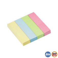 Bloco Post it 19x76mm Colorido 100fls BRW Bloco Post it 19x76mm Colorido 100fls BRW