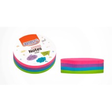 Bloco Post it 70x70mm Round Colorido BA7001 200fls BRW Bloco Post it 70x70mm Round Colorido BA7001 200fls BRW