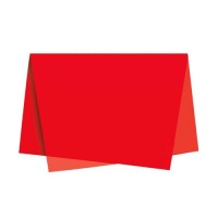 Papel de Seda 48cmx60cm 1 Unidades Vermelho VMP