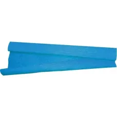 Papel Crepom Comum 48cmx2m Azul Celeste 1 Uni VMP Papel Crepom Comum 48cmx2m Azul Celeste 1 Uni VMP