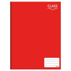 Caderno Brochura 1/4 96 Folhas Capa Dura Class Vermelho Foroni Caderno Brochura 1/4 96 Folhas Capa Dura Class Vermelho Foroni