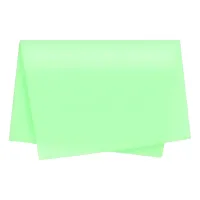 Papel de Seda 48cmx60cm 1 Unidade Candy Verde Claro VMP Papel de Seda 48cmx60cm 1 Unidade Candy Verde Claro VMP