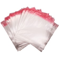Saco para Embalagem Transparente Adesivado 20cmx30cm com 100 Unidades VMP Saco para Embalagem Transparente Adesivado 20cmx30cm com 100 Unidades VMP