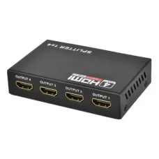 Splitter Distribuidor Divisor HDMI 1x4 MTV-114 Tomate Splitter Distribuidor Divisor HDMI 1x4 MTV-114 Tomate