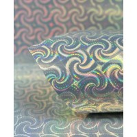 Vinil Adesivo Holográfico Espiral 135g A4 10 Folhas Vinil Adesivo Holográfico Espiral 135g A4 10 Folhas