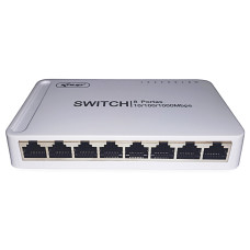 Switch 8 Portas 10/100/1000 Mbps Gigabit KP-SW106 Knup Switch 8 Portas 10/100/1000 Mbps Gigabit KP-SW106 Knup