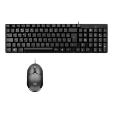 Combo Teclado e Mouse Óptico USB TC309 Preto Multilaser Combo Teclado e Mouse Óptico USB TC309 Preto Multilaser