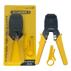 Alicate De Crimpagem Com Catraca Rj11 Rj12 Rj45 Bom-1703 Bomder Alicate De Crimpagem Com Catraca Rj11 Rj12 Rj45 Bom-1703 Bomder