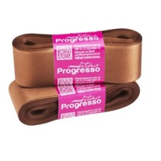 Fita de Cetim Nº 7 30mm Caramelo 10 metros Progresso Fita de Cetim Nº 7 30mm Caramelo 10 metros Progresso