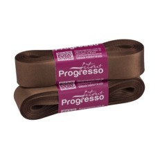 Fita de Cetim Nº 7 30mm Marrom 10 metros Progresso Fita de Cetim Nº 7 30mm Marrom 10 metros Progresso