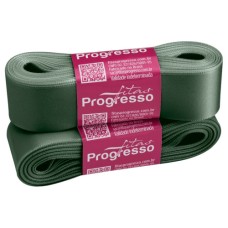 Fita de Cetim Nº 7 30mm Verde Oliva 10 metros Progresso Fita de Cetim Nº 7 30mm Verde Oliva 10 metros Progresso