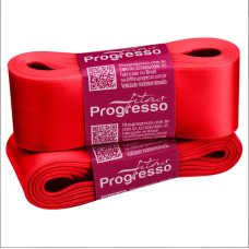 Fita de Cetim Nº 9 38mm Vermelho Cereja 10 metros Progresso CF009-2084